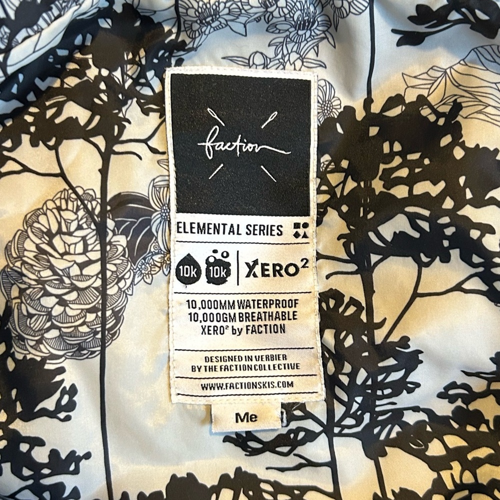 Faction Popova Pullover Shell Jacket Ski Snowboard - image 4